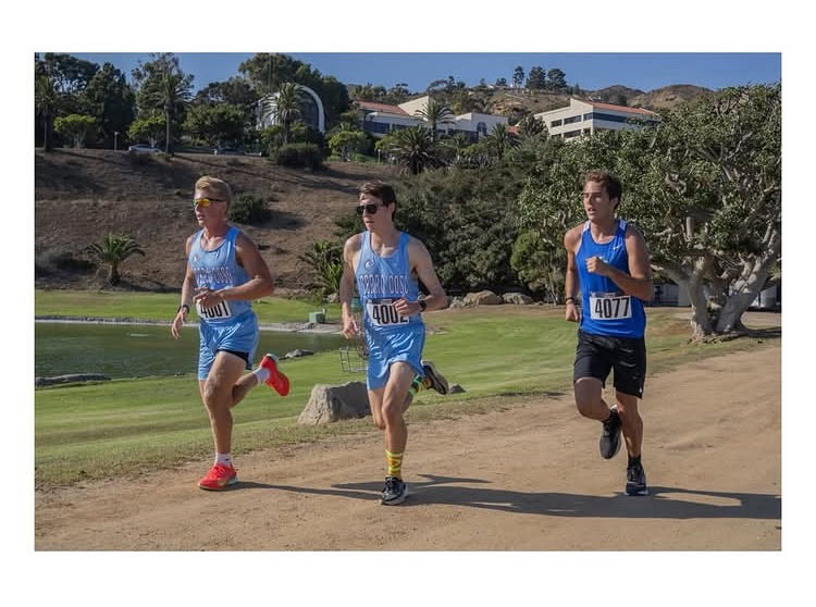 Ryan Morrison and Walker Flemming in stride