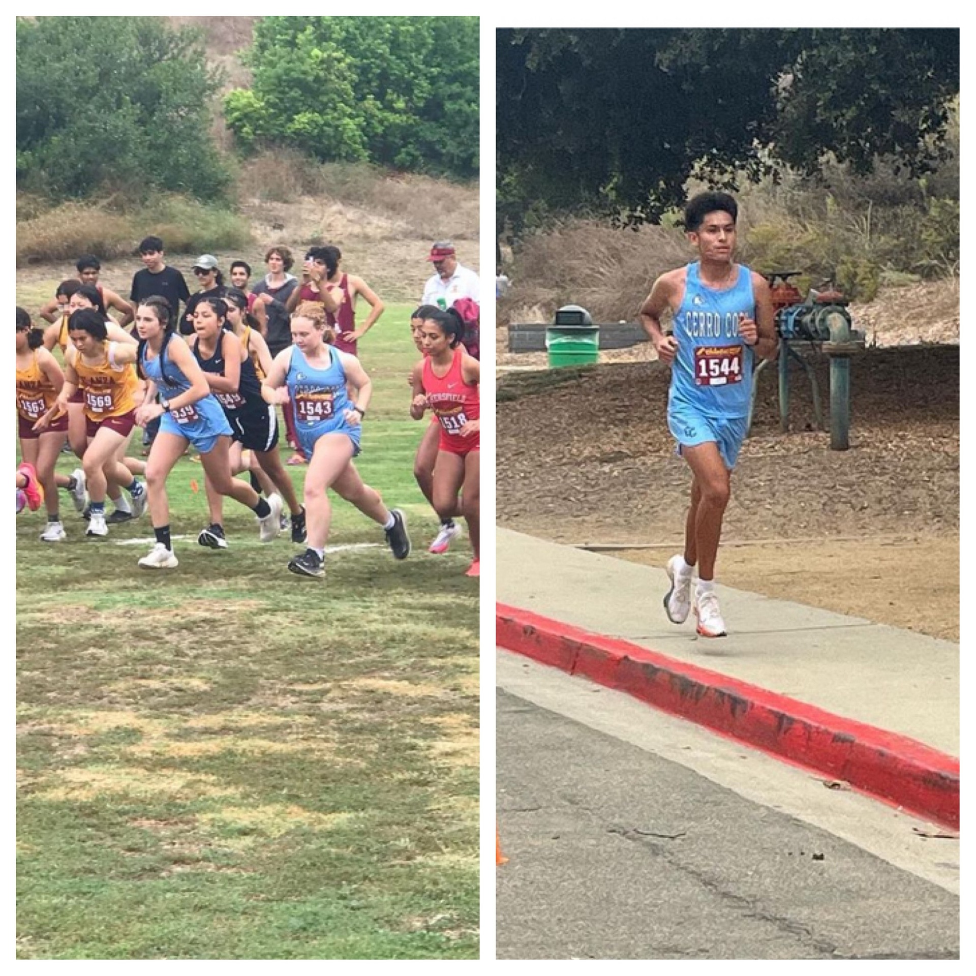 Cerro Coso Cross Country Runners at Ventura