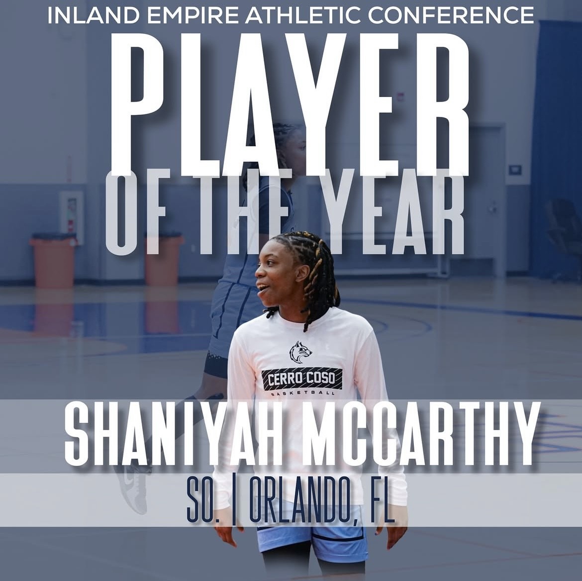 MCCARTHY player of the year